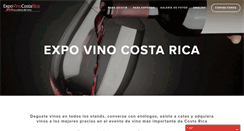 Desktop Screenshot of expovinocr.com